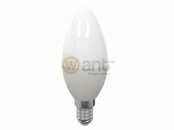 AMPOLLETA LED VELA EMPAVONADOS E14 5W