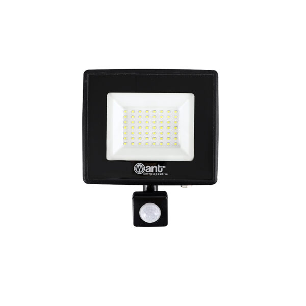 PROYECTOR LED THIN LIGHT CON SENSOR 50W