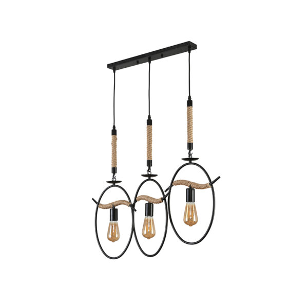LAMPARA DECORATIVA CAAMO E27*3