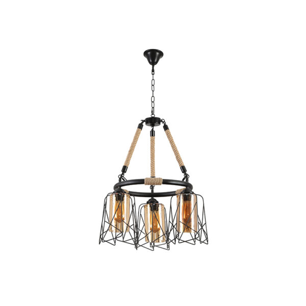 LAMPARA DECORATIVA CAAMO E27*3