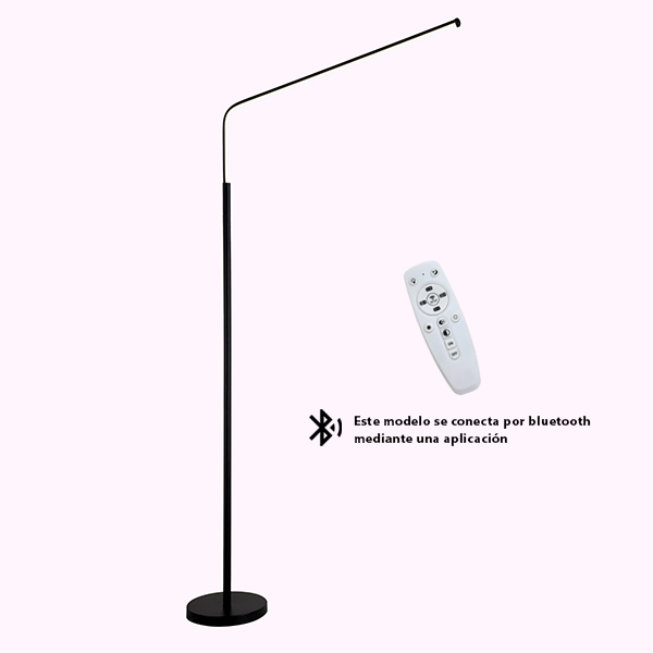 LAMPARA LED CON CONTROL Y BLUETOOTH 1500MM 40W 6 MESES GARANTÍA