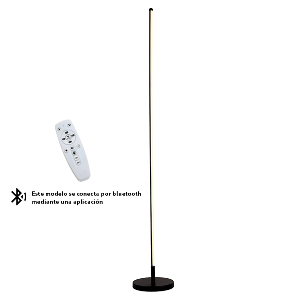 LAMPARA LED CON CONTROL Y BLUETOOTH 1550MM 56W 6 MESES GARANTÍA