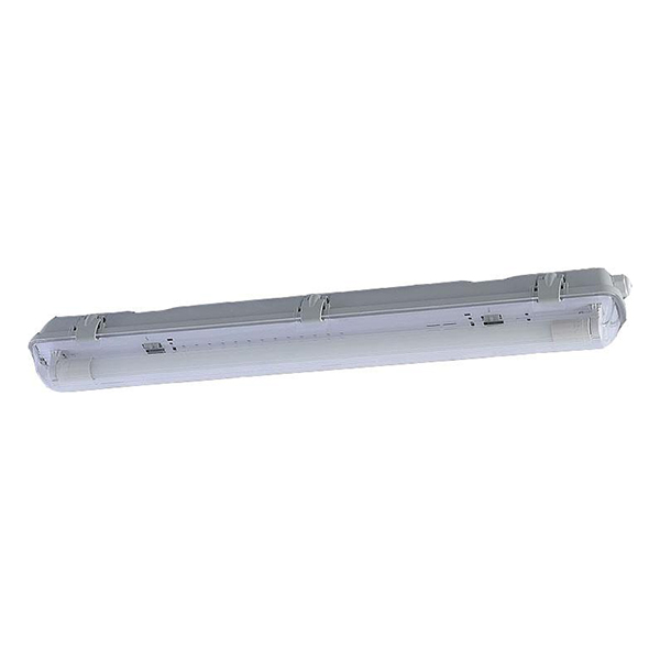 ESTANCO PARA TUBO LED 1*18W TRANSPARENTE 60CM