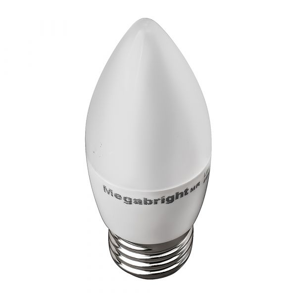 Ampolleta LED C37 Vela 5W E27-3000K